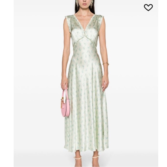 ISO Doen Tahlia Dress in Verte Hillside Heather - Picture 3 of 3